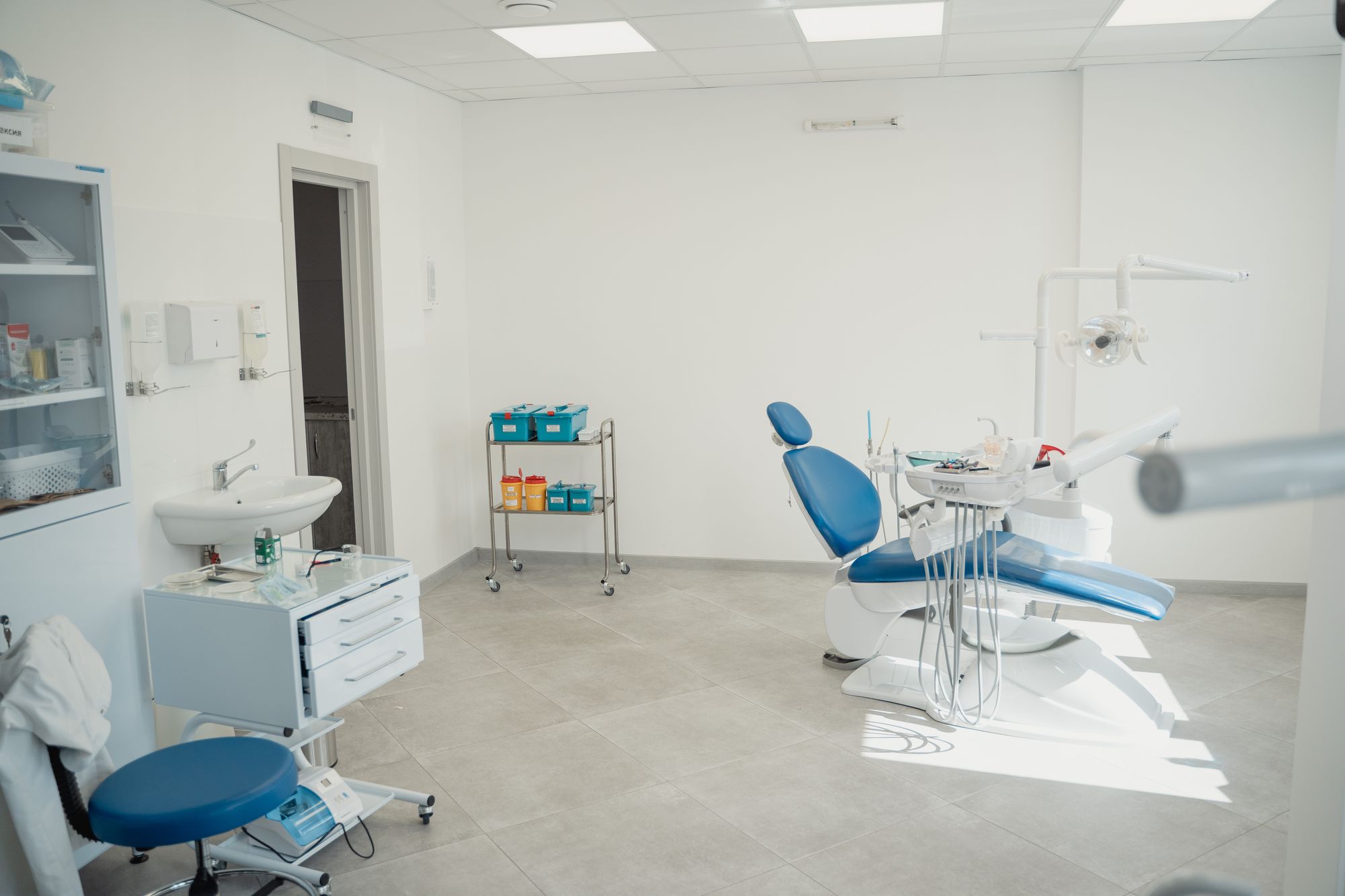 Modern dental office with professional treatment room