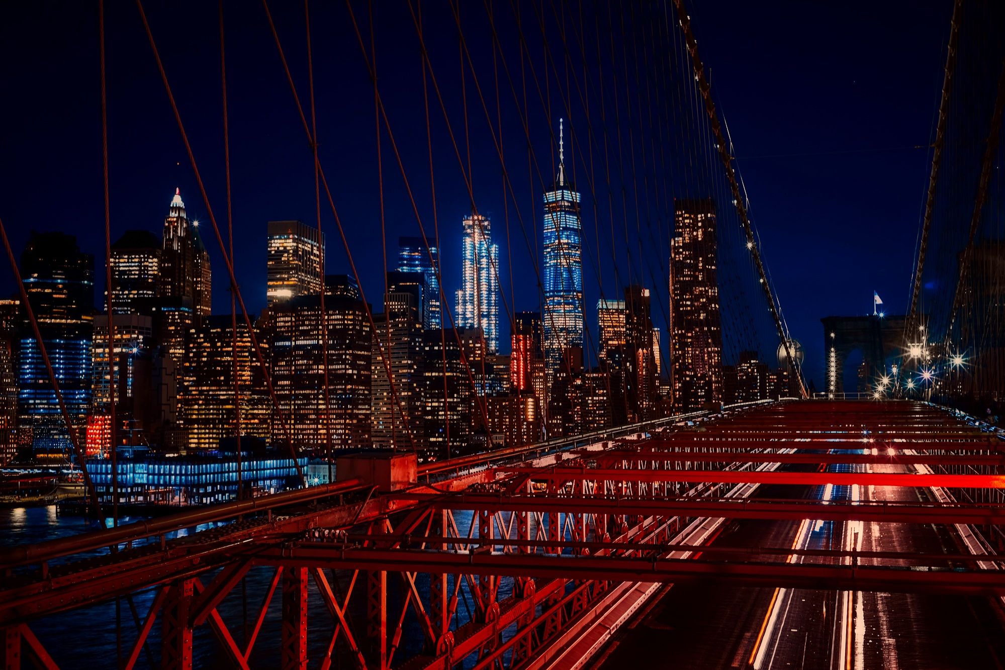 Dense city skyline made up of hundreds of separate zip codes